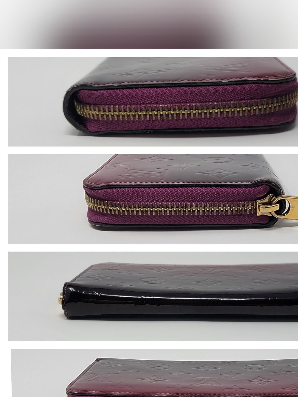 Louis Vuitton Vernis Enamel Patent Leather Zippy Long Wallet | Limited Edition - Picture 11 of 11